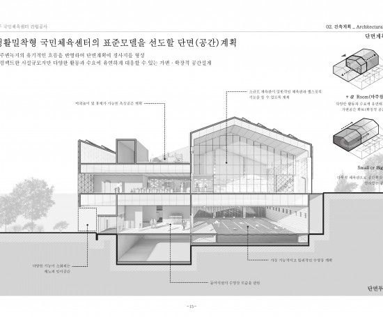 서충주 국민체육센터 건립공사 건축설계공모