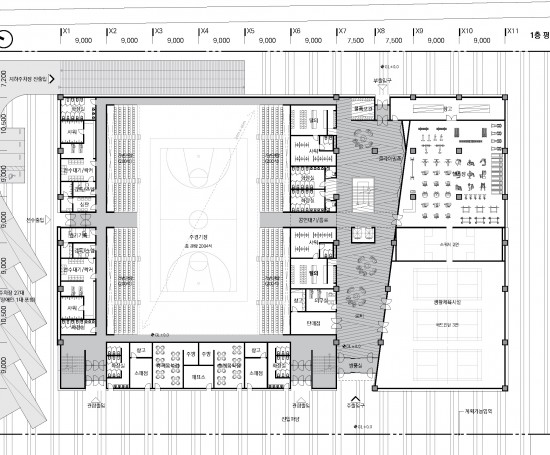 교하 다목적실내체육관 건립 설계공모